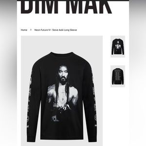 DIM MAK COLLECTION Neon Future IV - Steve Aoki Long Sleeve L